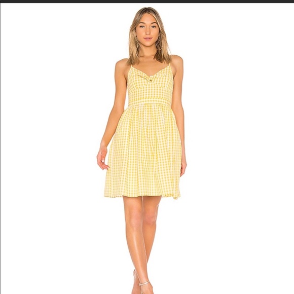 revolve gingham dress